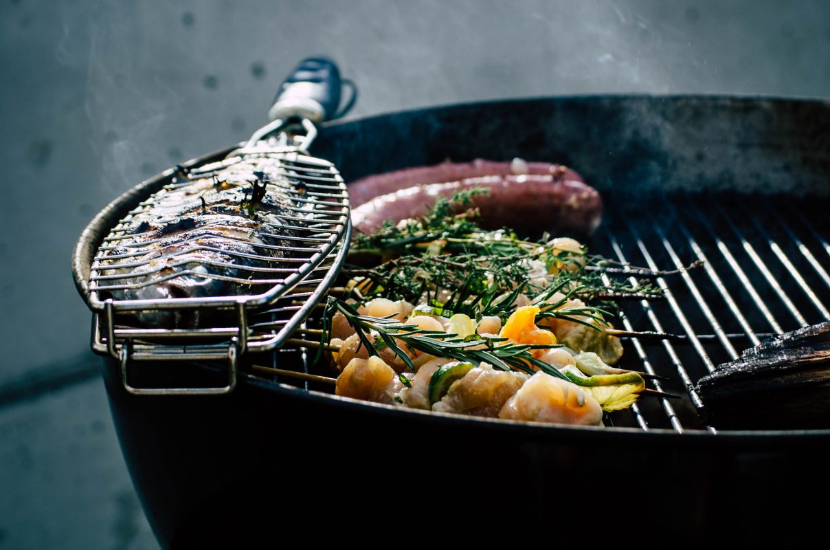 Pescado a la parrilla